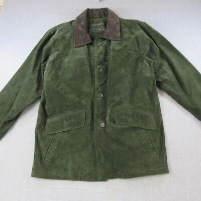 Abrigo George Barn Para Hombre L "Liner" "Tacoma Verde Oliva" Cerdo Split (Nuevo con Etiquetas) Foto 1 de 4