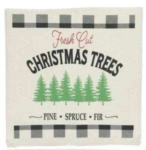 Christmas Tree Pillow Covers 15” Set Of 2 - Picture 1 of 5