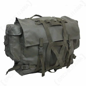 Original Swiss Army Rucksack - Surplus Backpack Bag Military Water Resistant - Picture 1 of 4