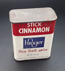 Vintage Kroger Stick Cinnamon Food/spice Cooking Tin / Box