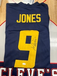 ADAM PACMAN JONES SIGNED AUTO JERSEY JSA AUTHENTICATED WEST VIRGINIA MOUNTAINEER - Picture 1 of 1
