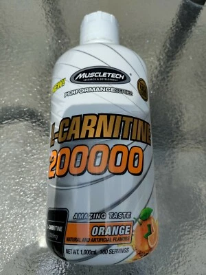 MuscleTech Performane Series L-Carnitine 200000/ Orange Flavor - Image 1 of 4