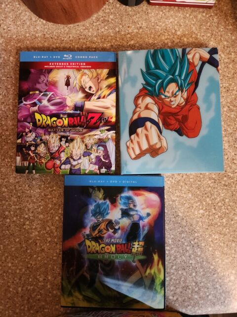 Dragon Ball Movie Trilogy (Battle Of Gods, Resurrection F , Broly) [Blu-ray]