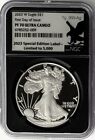 2023 W PROOF SILVER EAGLE FIRST DAY OF ISSUE NGC PF70 SPECIAL 1G SILVER LABEL