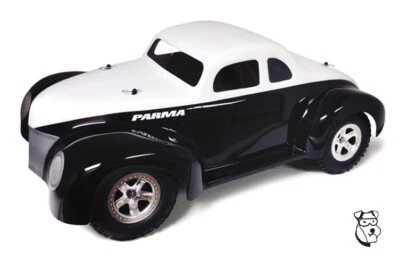 #1254 - 1/10 PARMA '40 Street Stock Coupe Baja Short Course CLEAR RC SLASH Body - Image 1 of 2