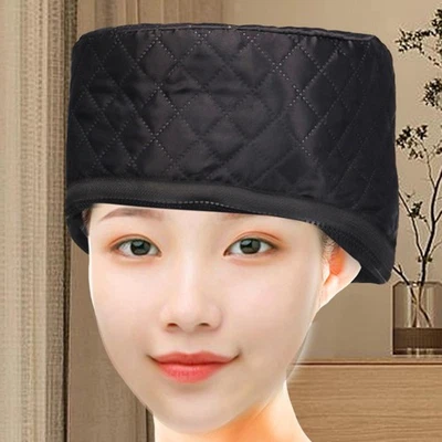 Bonnet thermique pour cheveux, bonnet chauffant électrique réglable, bonnet de - Photo 1/4