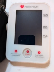 Hello Heart UAM-905HH Smart Digital Blood Pressure Monitor Phone Tracking - Picture 1 of 4