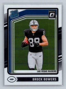 Brock Bowers 2024 Donruss Optic #215 Rookie Las Vegas Raiders - Picture 1 of 2