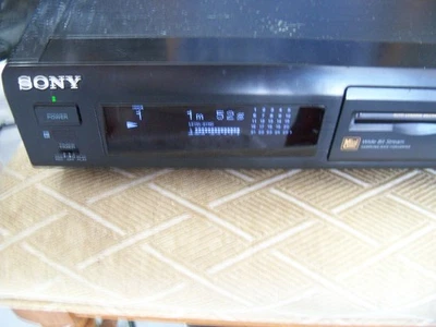 Gravador Sony minidisc deck MDS-JE510 Leia a descrição completa para informações de envio - Imagem 1 de 3