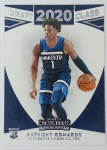 2020-21 Panini Contenders Draft Class 20 Anthony Edwards Rookie RC #5