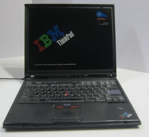 IBM Think Pad T43 Laptop 2 GB RAM Pentium M 2.0 GHz No HDD - Picture 1 of 9