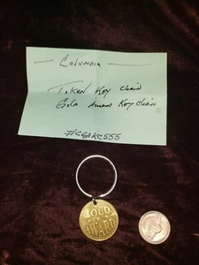 COLUMBIA GOLD AWARD TOKEN KEY CHAIN TOKEN #CGAKC555 - Picture 1 of 2