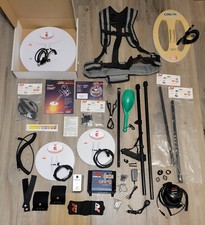 Minelab GPX 5000 Metal Detector DEEP for GOLD, Relics, Beaches w 4 Coils, & More
