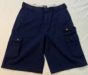 polo by ralph lauren Youth Navy Blue Cargo Chino Shorts Size (18) - Picture 1 of 4
