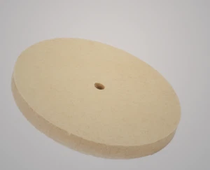 200mm FELT POLISHING WHEEL 25MM THK HIGH QUALITY FELT POWER TOOL ACCESSORY HYT - Imagen 1 de 4