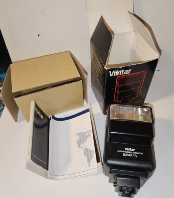 Vivitar 628AF Mi Auto Focus Flash for Minolta Dedicated Flash  NEW IN BOX. - Image 1 of 4