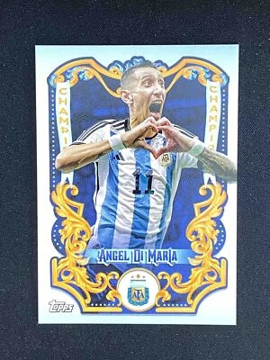 Angel Di Maria 2023 Topps Fileteado Argentina Champions #CH-10 - Image 1 of 2
