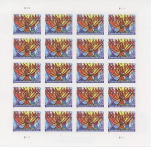 US SCOTT 5748 SHEET OF 20 HANUKKAH 2022 FOREVER STAMPS MNH - Picture 1 of 1