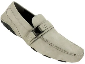 Kenneth Cole Reaction Herren Wildleder Toast 2 Me Fahrer hellgrau Größe 7,5 M - Bild 1 von 6