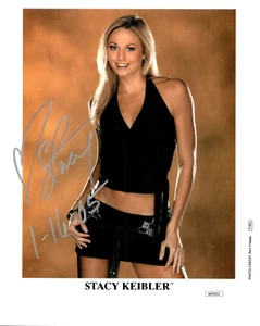 Stacy Keibler Signed WWE 8x10 Photo #4 JSA COA WWF WCW Miss Hancock - Picture 1 of 1