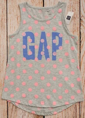 Camiseta sin mangas para niñas talla M (8-9) brezo claro nueva con etiquetas GAPKids - 500191 (7ah11) Foto 1 de 2