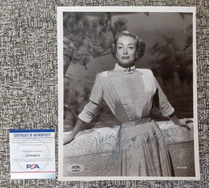 Foto firmada por Joan Crawford 8 X 10-PSA/DNA - Imagen 1 de 5