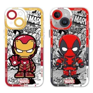 Cover Custodia Marvel - Avengers Apple Iphone 15 -14-13-12 -Pro-ProMax- Plus - Picture 1 of 13
