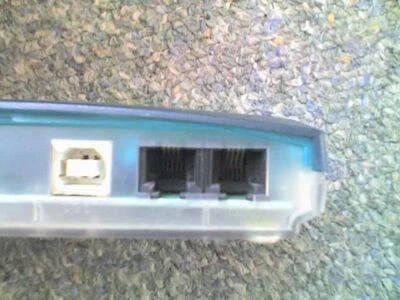 Zoom Modem USB v.92 Series 0375 with UK Phone & USB A - B Cable - UNTESTED - Image 1 of 3