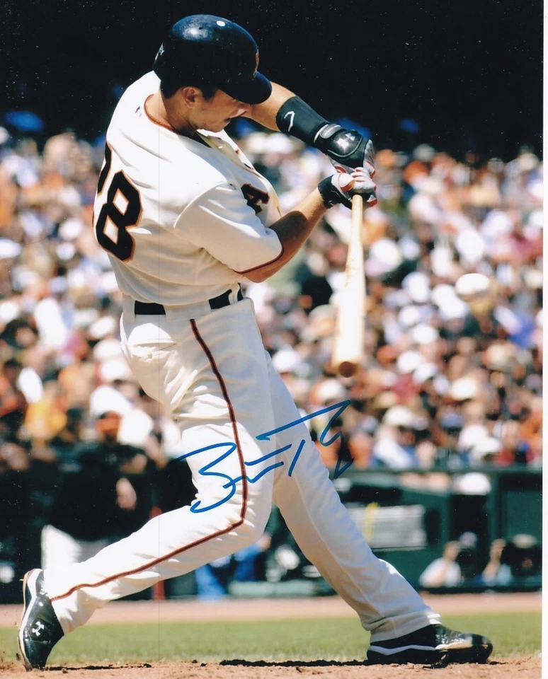 FOTO AUTÓGRAFA FIRMADA POR BUSTER POSEY 8X10 GIGANTES DE SAN FRANCISCO Foto 1 de 1