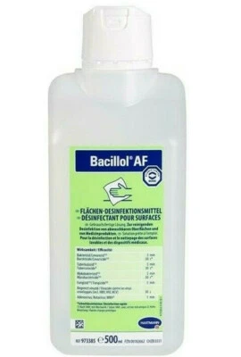 PAUL HARTMANN AG BODE BODE Bacillol AF Desinfektionsmittel 500ml Desinfektion PZN 00182662 lieferbar