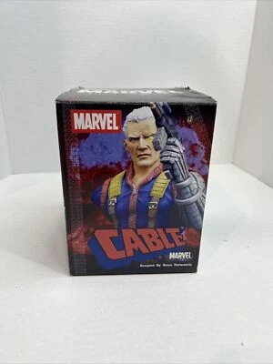 BUSTO CABLE UNIVERSO MARVEL esculpido por Rocco Tartamella 2003 Foto 1 de 2