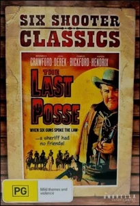 The LAST POSSE Broderick CRAWFORD John DEREK Charles BICKFORD Western DVD NEW R4 - Picture 1 of 1