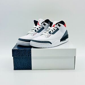 Size 9 - CZ6433-100 Nike Air Jordan 3 Retro SE-T CO JP  Fire Red Denim