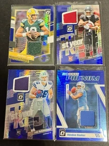 2023 Donruss Optic NFL Relic/Threads/1st Year/RC Phenom (Rookie & Vets) You Pick - Picture 1 of 15