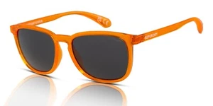 Superdry Sunglasses SDS-5027 150 Fluorescent Orange Crystal/Smoke - Picture 1 of 4