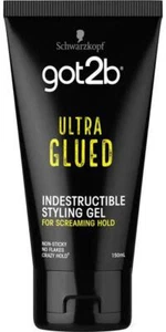 Schwarzkopf Got2b Ultra Glued Styling Gel 150ml*+Made in Australia. - Picture 1 of 5