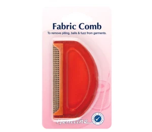 Hemline Fabric Comb, Helps the removal of Pilling, Balls & Fuzz - Picture 1 of 1