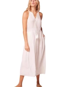 Band of Gypsies Collective Neu Imagine weiß bestickt Midikleid Größe S Neu mit Etikett - Bild 1 von 9