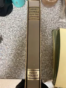 Folio Society SHORT STORIES FROM THE STRAND 1992 Conan Doyle H G Wells Jerome K - Picture 1 of 3