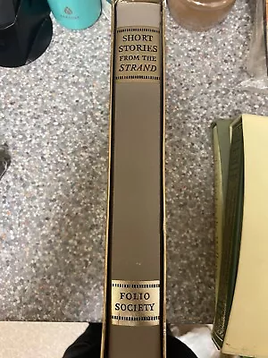 Folio Society SHORT STORIES FROM THE STRAND 1992 Conan Doyle H G Wells Jerome K - Image 1 of 3