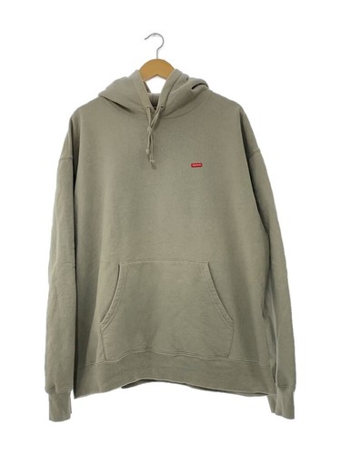 Supreme Small Box Parka con Cappuccio XL Cotone KHK Sporco Small Box con Cappuccio