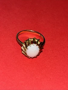 14KT YELLOW GOLD 1968 SINGLE PEARL 4.8 Grams - Picture 1 of 15