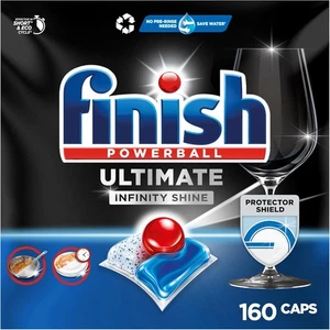 Terminez les onglets Ultimate Infinity Shine Dishwasher - Lave-lave-vaisselle po - Afbeelding 1 van 1