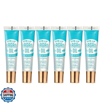 Ruby Kisses Broadway Vita-Lip Clear Lip Gloss (Argan Oil 6 Pack), Ultra-Hydra - Image 1 of 4