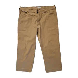 Pantalone da lavoro uomo Carhartt relaxed fit 42x30 cammello beige robusto flessibile tela tasca - Foto 1 di 11
