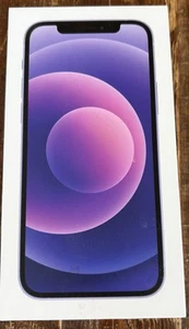 Original Apple Empty Box iPhone 12 Purple (NO PHONE) - Photo 1 sur 3