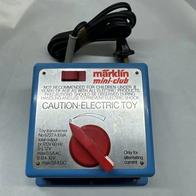 MARKLIN  Z-SCALE #6727A   MINI-CLUB 10 VA  TRANSFORMER - Image 1 of 4