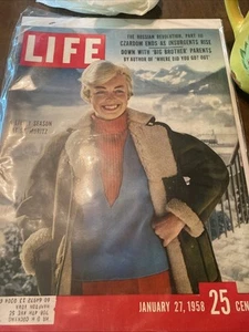 Life Magazine January 27, 1958 St. Moritz Russian Revolution Pt III Big Brother - Picture 1 of 3
