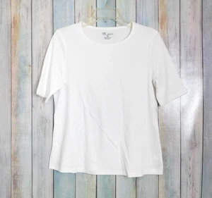 Tog Shop Kurzarm Hemd Petite Medium weiß Freizeit - Bild 1 von 8
