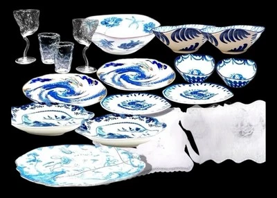 Servicio Seletti Classics on Acid para 2, 18 piezas NUEVO £950.00 RRP -10% Foto 1 de 4